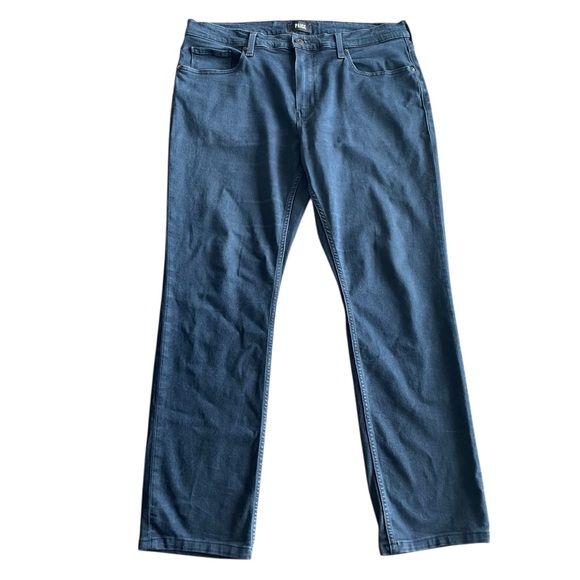 Paige Jeans Men’s Size 36X31 Dark Blue Denim Pants Federal Slim Straight - Picture 1 of 10